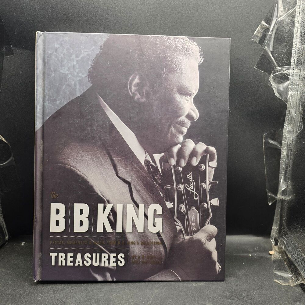 The B.B. King Treasures Hardcover Book with CD & Memorabilia – 2005
